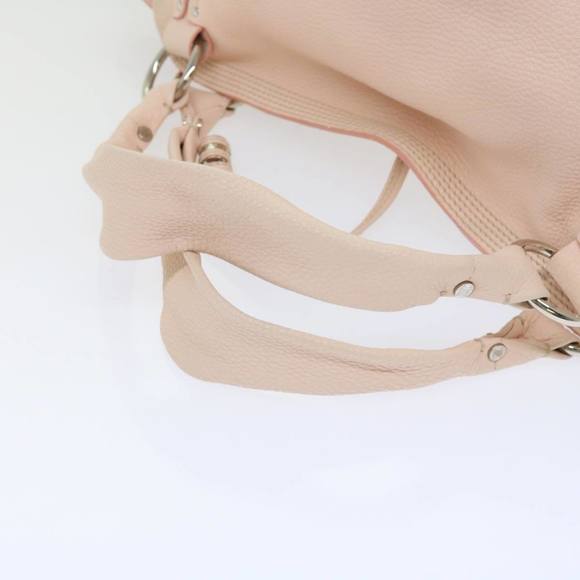 CELINE Hand Bag Leather Pink Auth 63531 - Picture 8 of 16